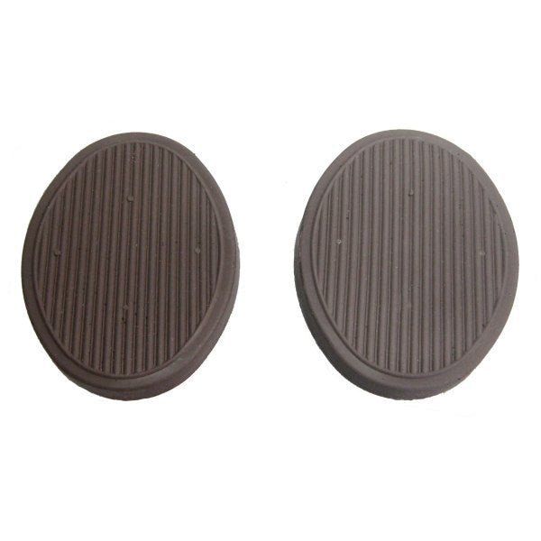Brake and Clutch Pedal Pads - Brown