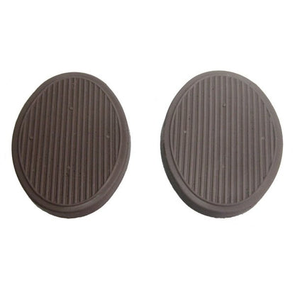 Brake and Clutch Pedal Pads - Brown