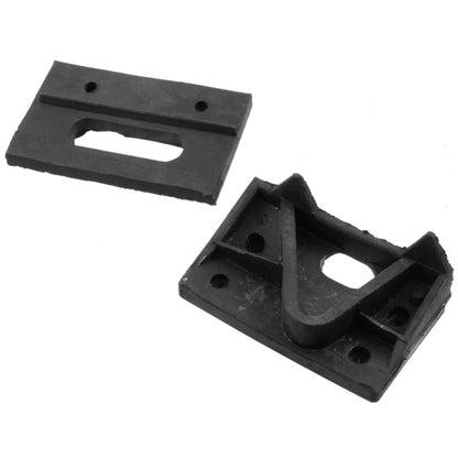 Detachable center post pad