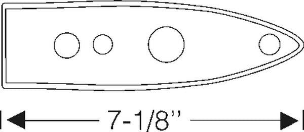 License Light Mounting Pad