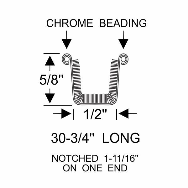 Division Bar Glass Run Channel