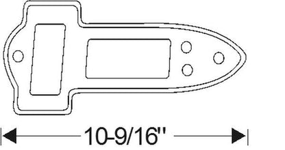 Taillight Mounting Pad