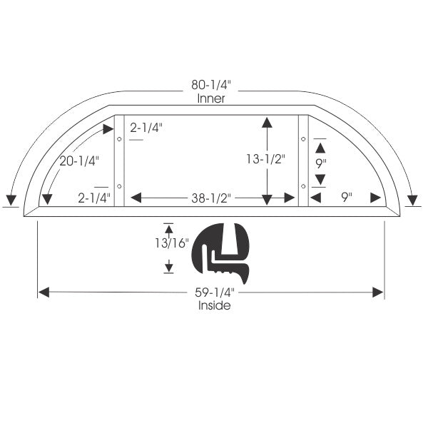 Rear Window Gasket