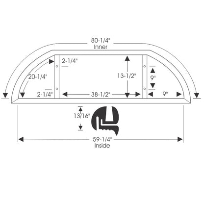 Rear Window Gasket