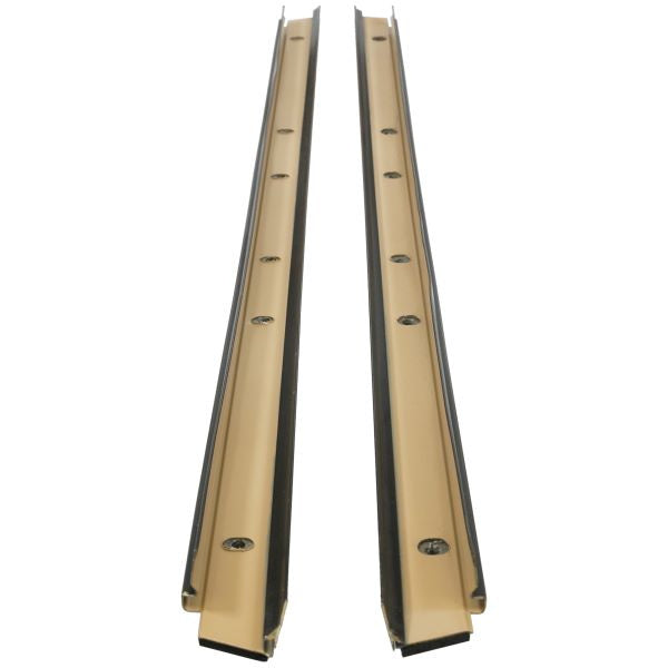 T-Top Side Rail Weatherstrip Metal Retainer Channels