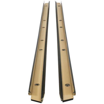 T-Top Side Rail Weatherstrip Metal Retainer Channels