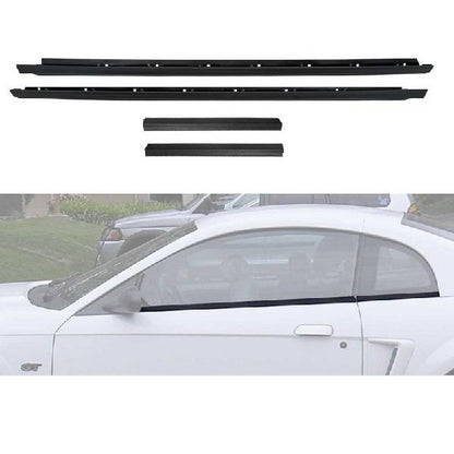 Window Felt Outer Beltline Weatherstrip Kit