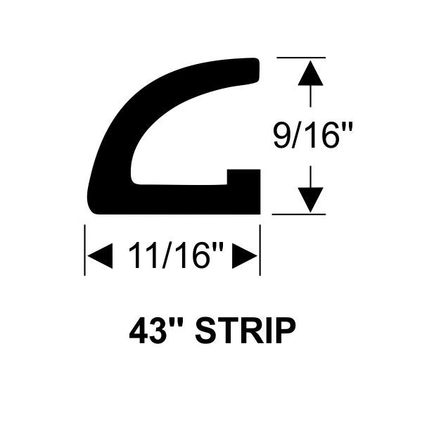 Hood To Cowl Weatherstrip
