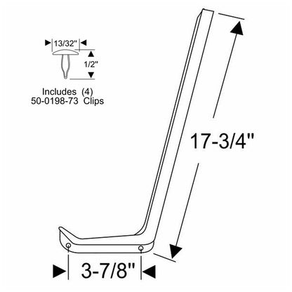 Front Door Auxiliary Weatherstrips
