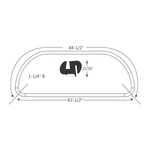 Rear Window Gasket
