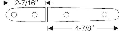 Trunk Hinge Mounting Pad