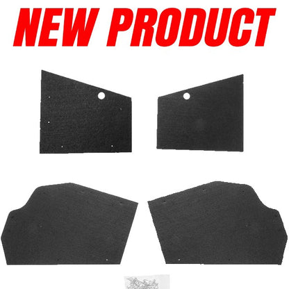 Front Inner Fender Splash Guard Shields