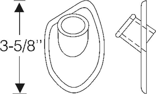 Side Mount Spare Wheel Grommet