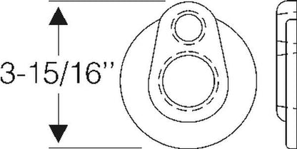 Steering Column Grommet - Brown