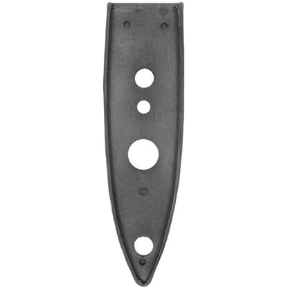 License plate mounting pad