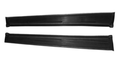 Door opening step pad