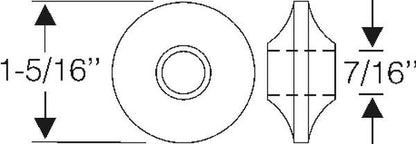Brake shaft bushing