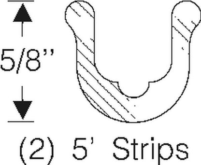 Fender Skirt Edge Weatherstrip