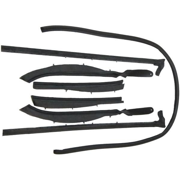 Convertible Roof Rail Weatherstrip Set
