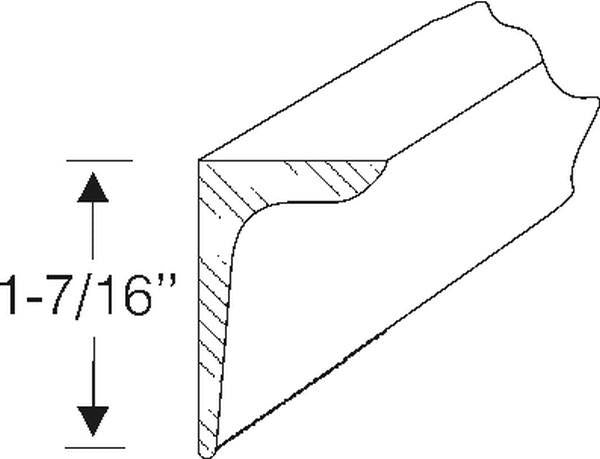 Side Deflector / Valance Rubber