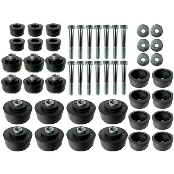 Body Mounts and Hardware Set - Convertible