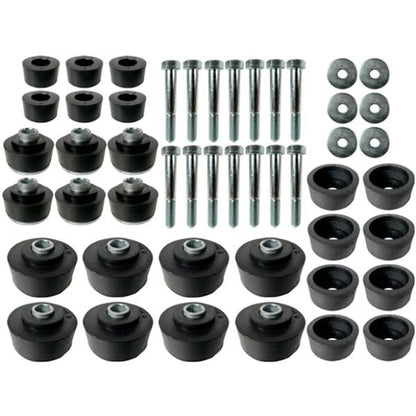Body Mounts and Hardware Set - Convertible
