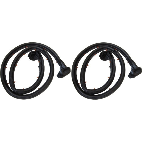 Front Half-Door Weatherstrips, Left and Right