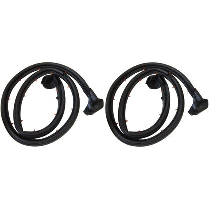 Front Half-Door Weatherstrips, Left and Right