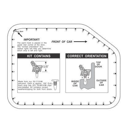Front Door Weatherstrips