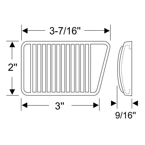 Brake Pedal Pad