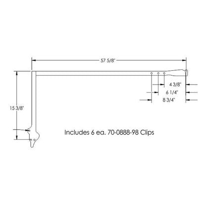 Hardtop Roof Rail Weatherstrip