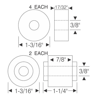 Prop shaft retainer bushing