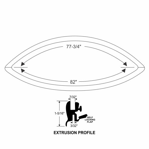 Rear Window Gasket