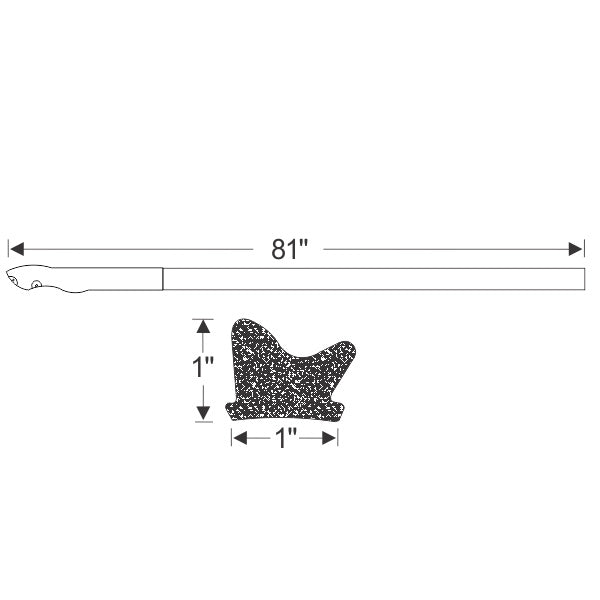 Hardtop Roof Rail Weatherstrips