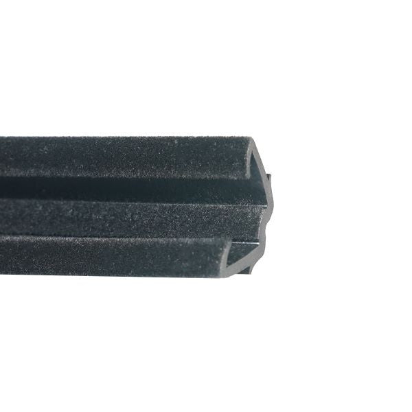 7/16" Unbeaded Rubber U-Channel