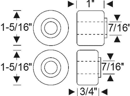 Shock Absorber Bushing Set