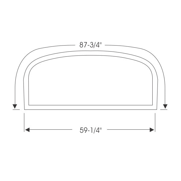 Rear Window Gasket
