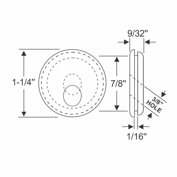 7/8" Firewall Grommet
