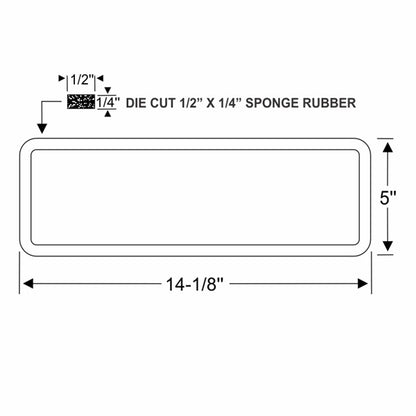 Cowl Vent Gasket