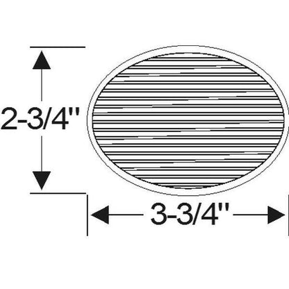 Brake and Clutch Pedal Pads - Brown