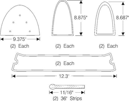 Taillight Gasket Set