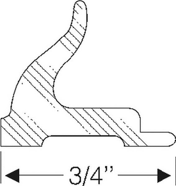 Side Roof Rail Weatherstrip