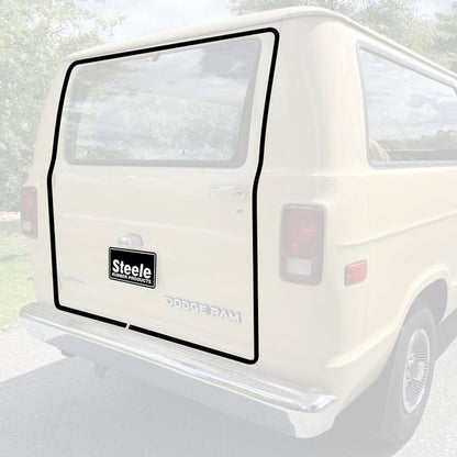 Single Rear Cargo Door Weatherstrip