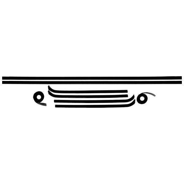 Window Felt and Run Channel Set
