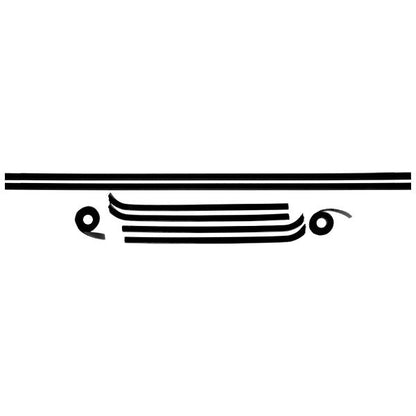 Window Felt and Run Channel Set