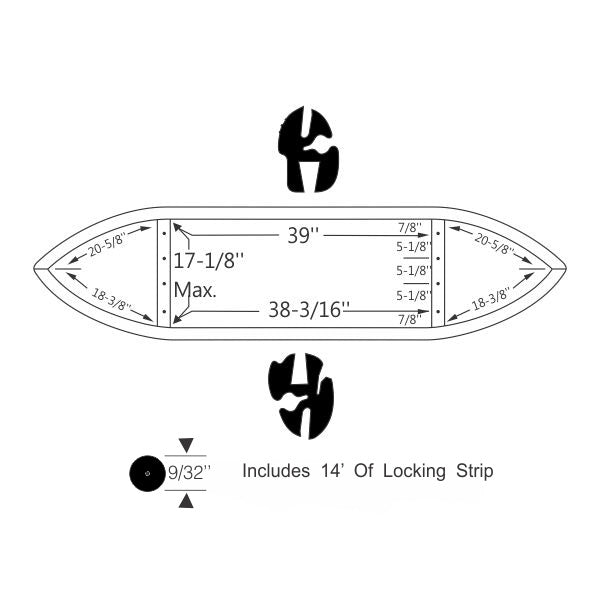 Rear Window Gasket Set