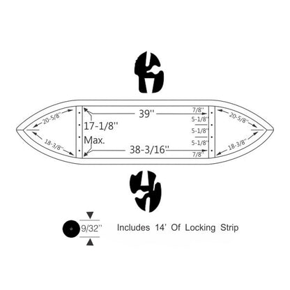 Rear Window Gasket Set