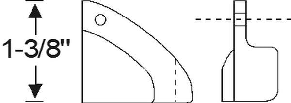Convertible Folding Top Roof Rail Fillers