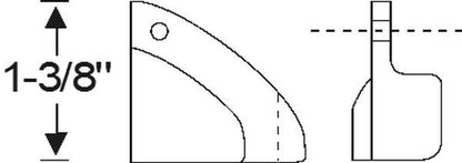 Convertible Folding Top Roof Rail Fillers