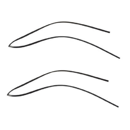 Windshield Trim To Glass Weatherstrips - Convertible